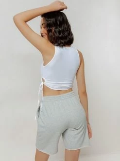 Kollyy Casual White Top Tank Top & Cami -Tops Sales fdaa7c94748956395ced12602ffe236d