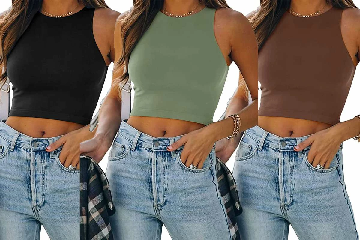 Tops Sales -Tops Sales reoria womens sexy sleeveless racer745746a